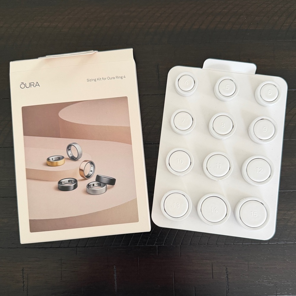 Oura Ring 4 Sizing Kit